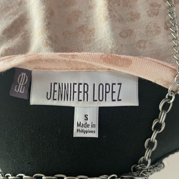 Jennifer Lopez Light Pink Animal Print Tee - Picture 5 of 5